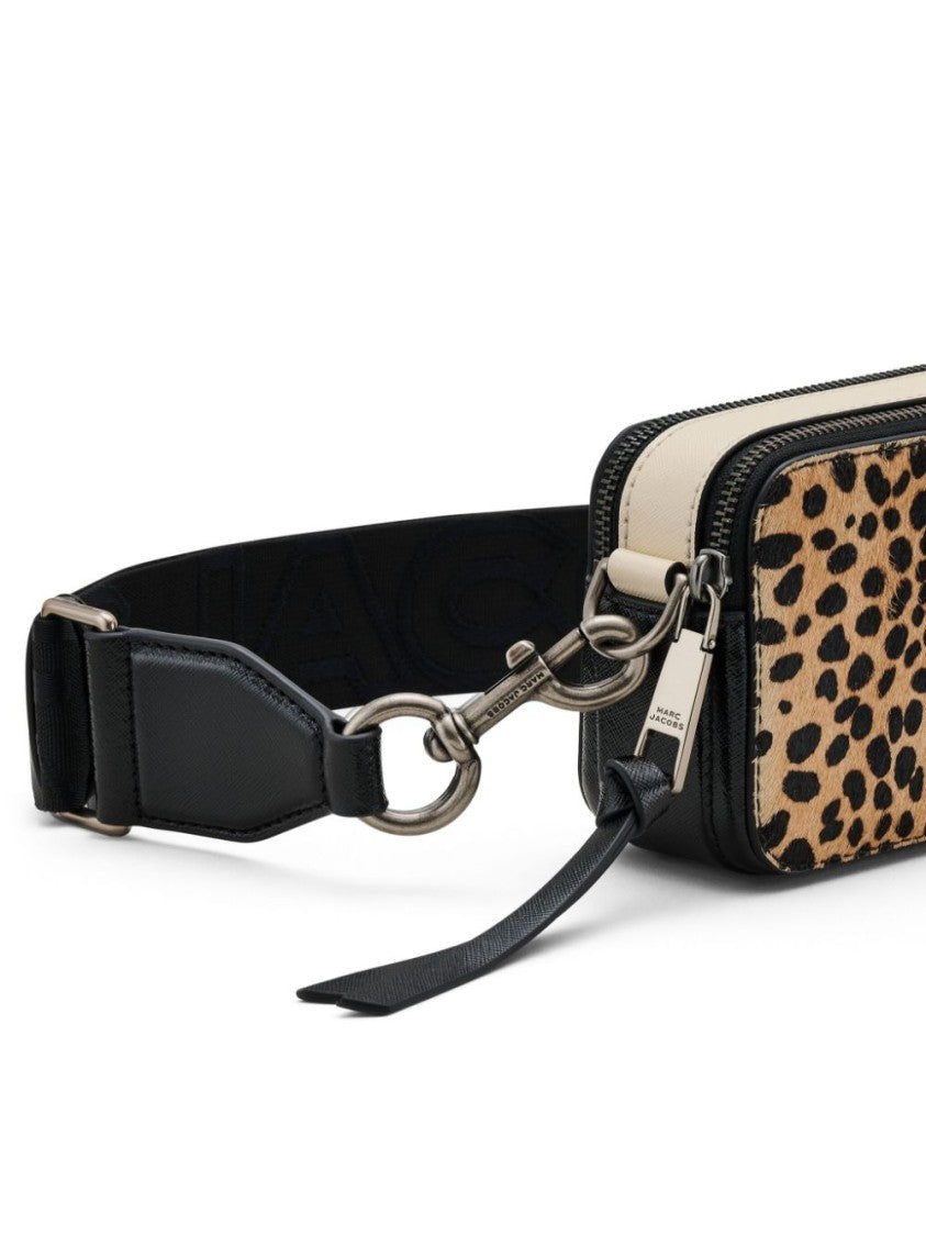 Marc Jacobs Cheetah Print Calf Hair Bag With Adjustable Strap