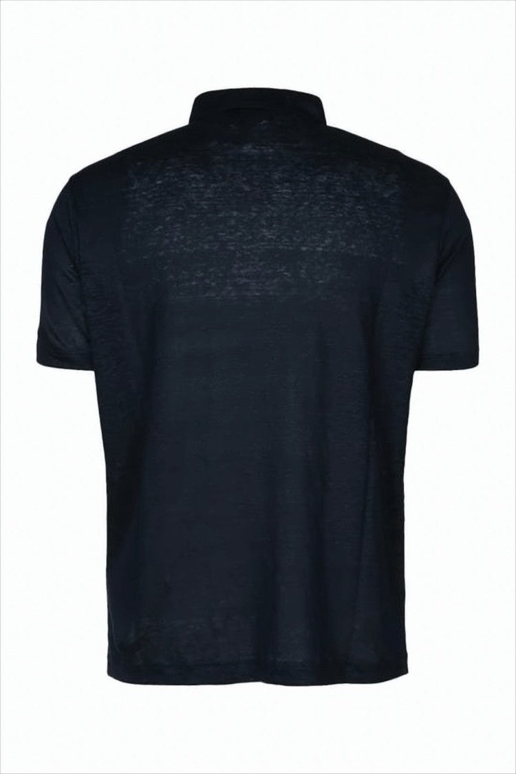 Loro Piana Lightweight Linen Polo Shirt With Classic Collar