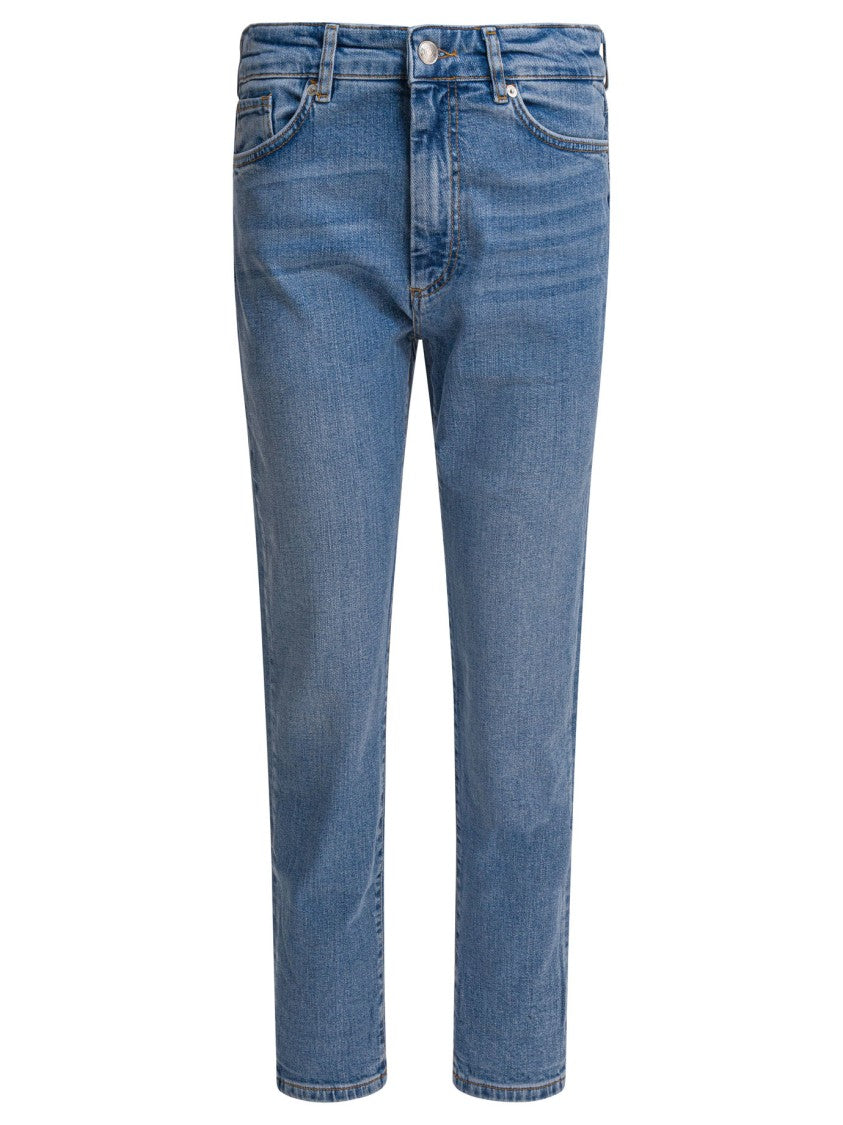 Max Mara Classic Blue Mid-Rise Jeans