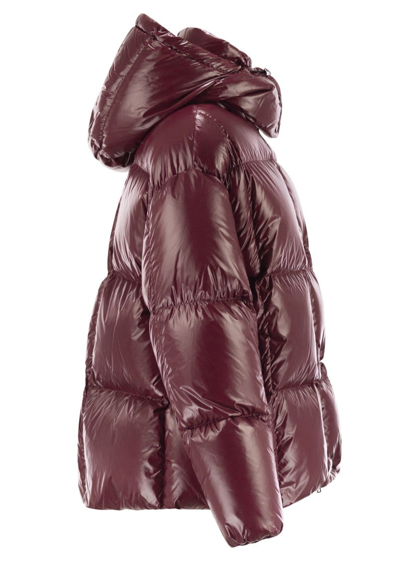 Moncler Parana - Short Down Jacket With Hood