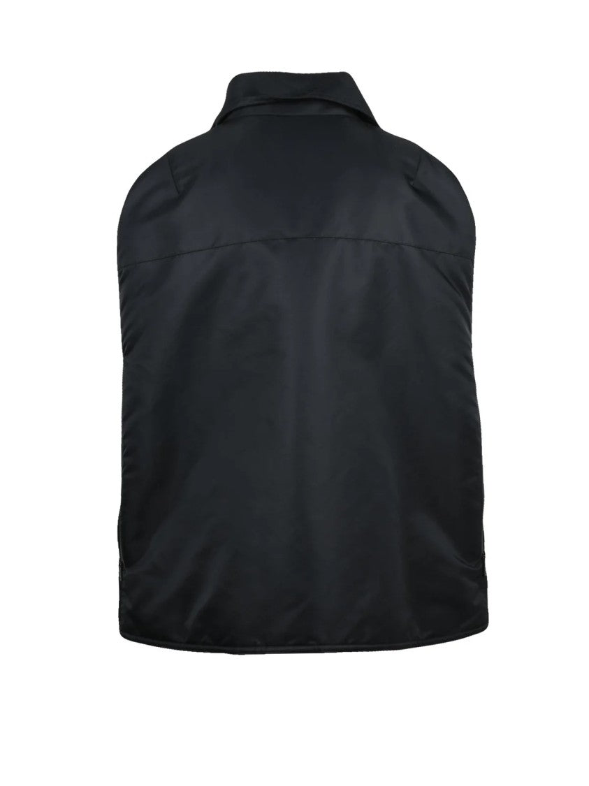 Coperni Modern Cape Silhouette Padded Vest With Front Zipper