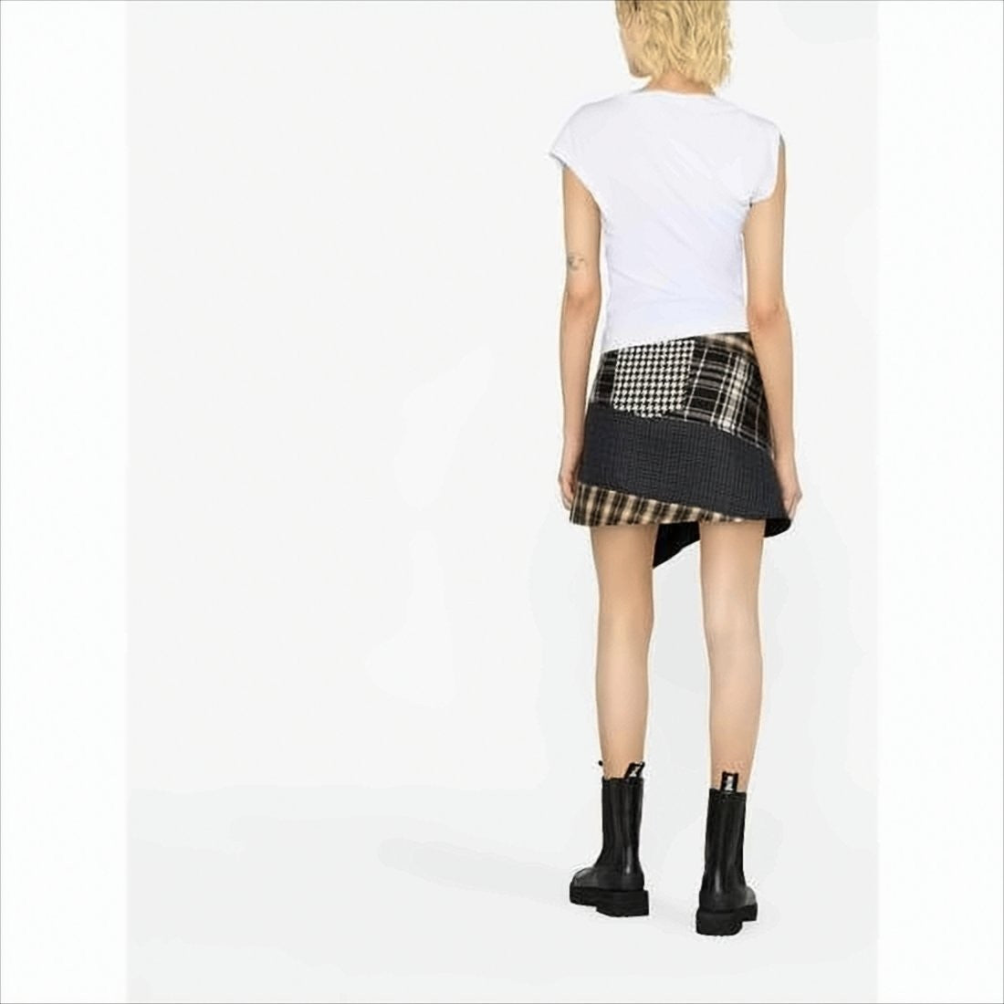 Vivienne Westwood Cotton Sleeveless Top With Draped Neckline