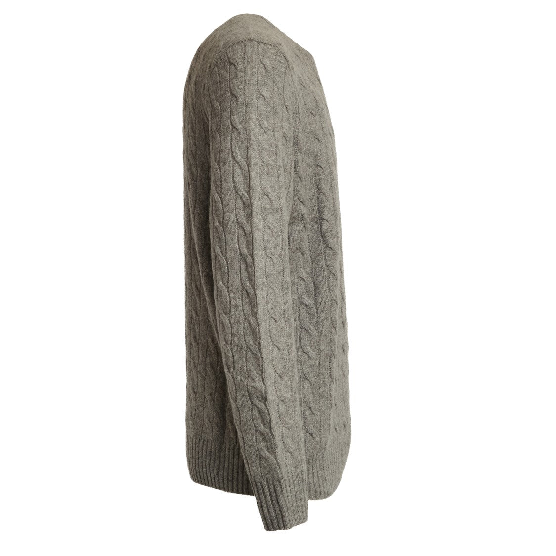 Polo Ralph Lauren Braided Cable Knit Wool And Cashmere Sweater