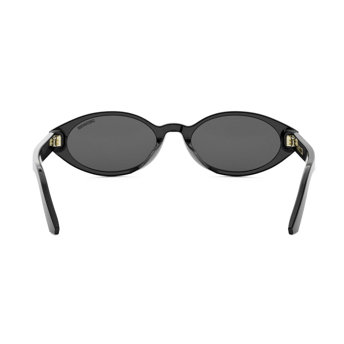 Dior Black Diorpacific R1i Metallic Star Accent Oval Sunglasses