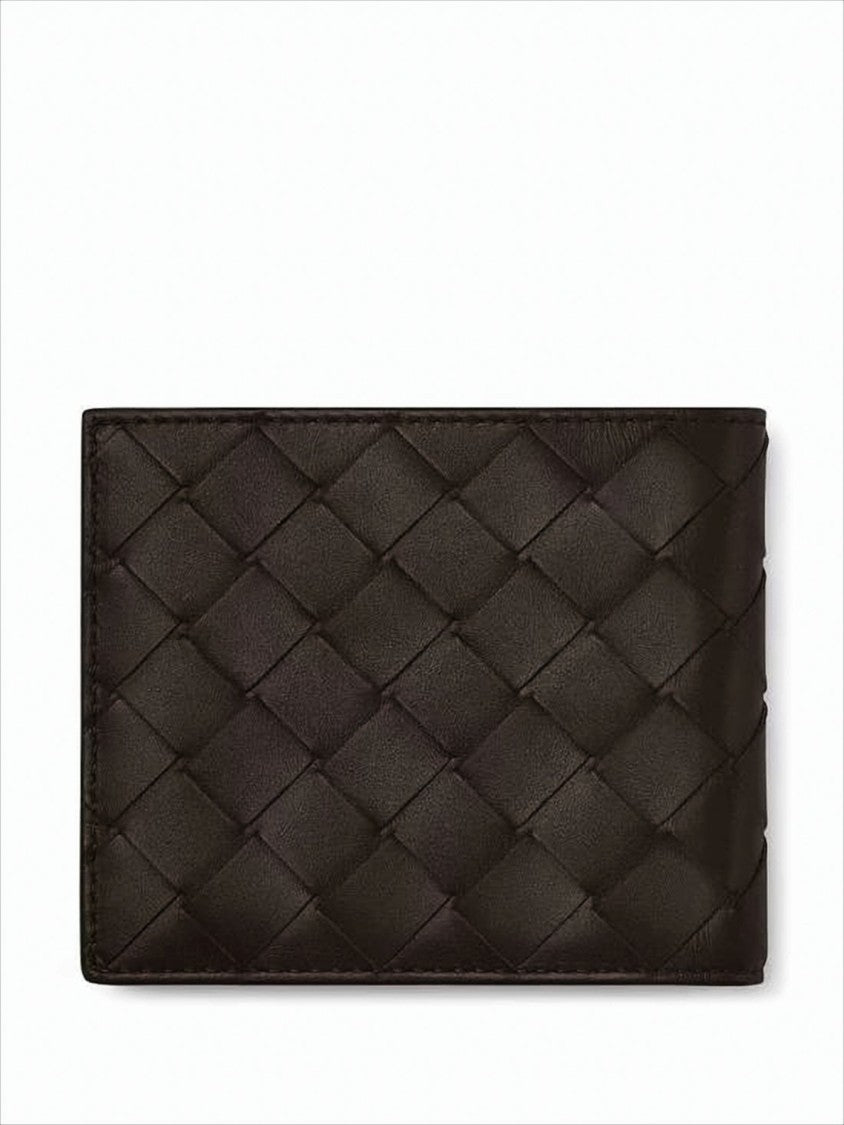 Bottega Veneta Compact Bifold Wallet In Smooth Calf Leather