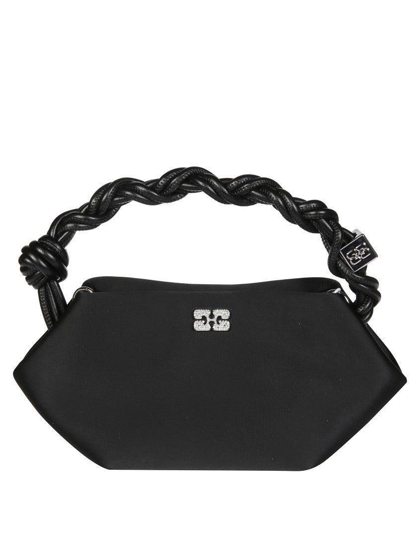 Ganni Mini Soir Satin Bou Bag