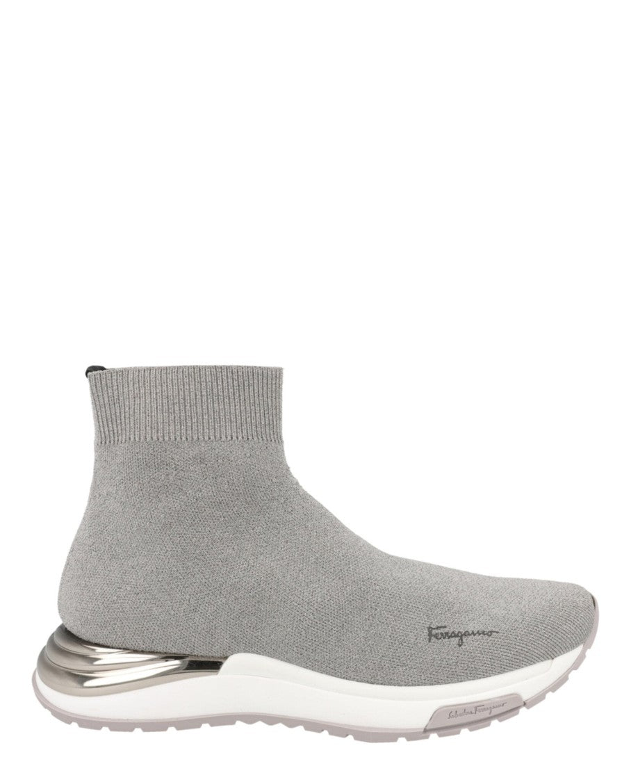 Ferragamo Ninette High-Top Sock Sneakers