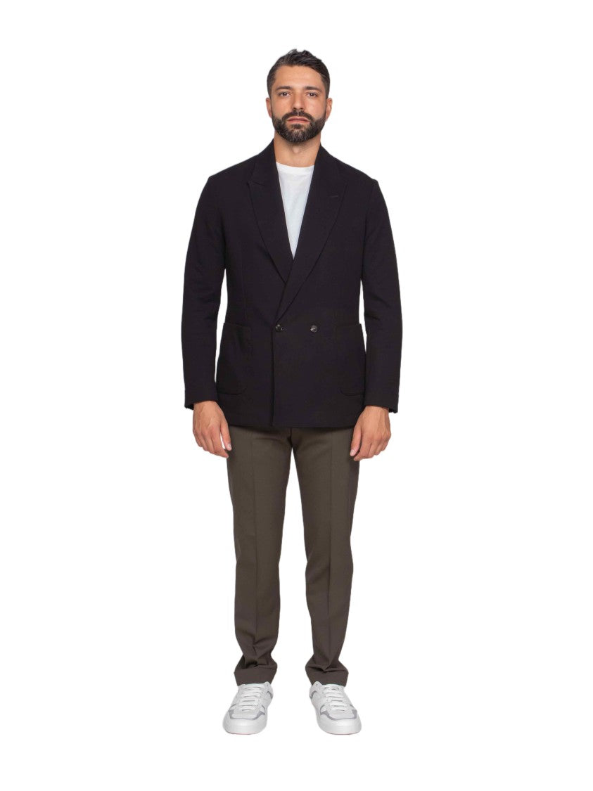 Circolo 1901 Double-Breasted Tailored Jacket With Classic Lapel