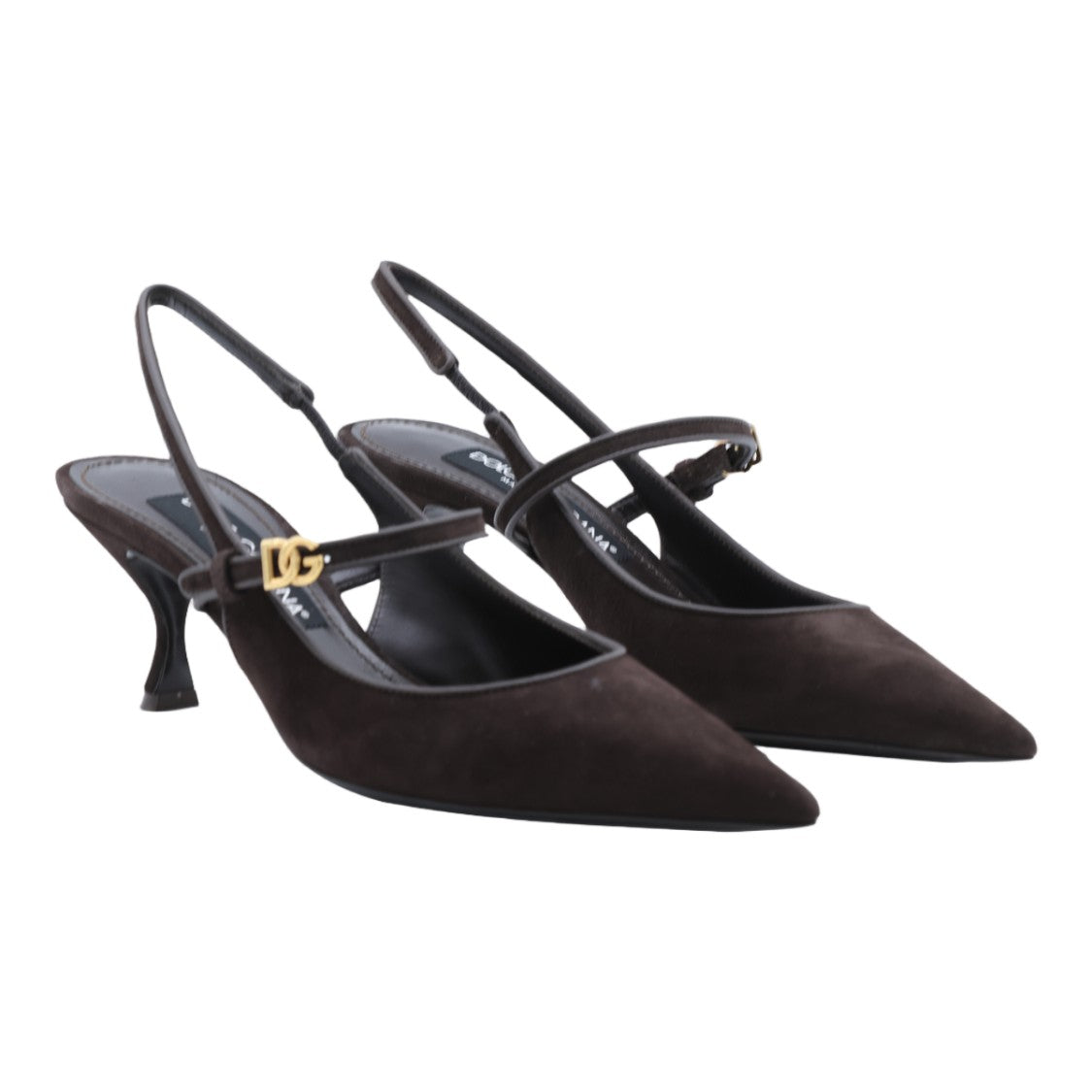 Dolce & Gabbana Pointed-Toe Slingback Pumps