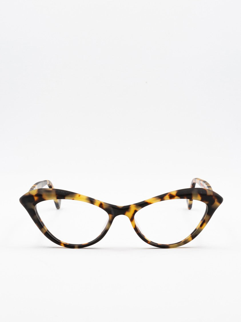 Moli@Limo Cat-Eye Optical Frames With Multicolor Tortoiseshell Design