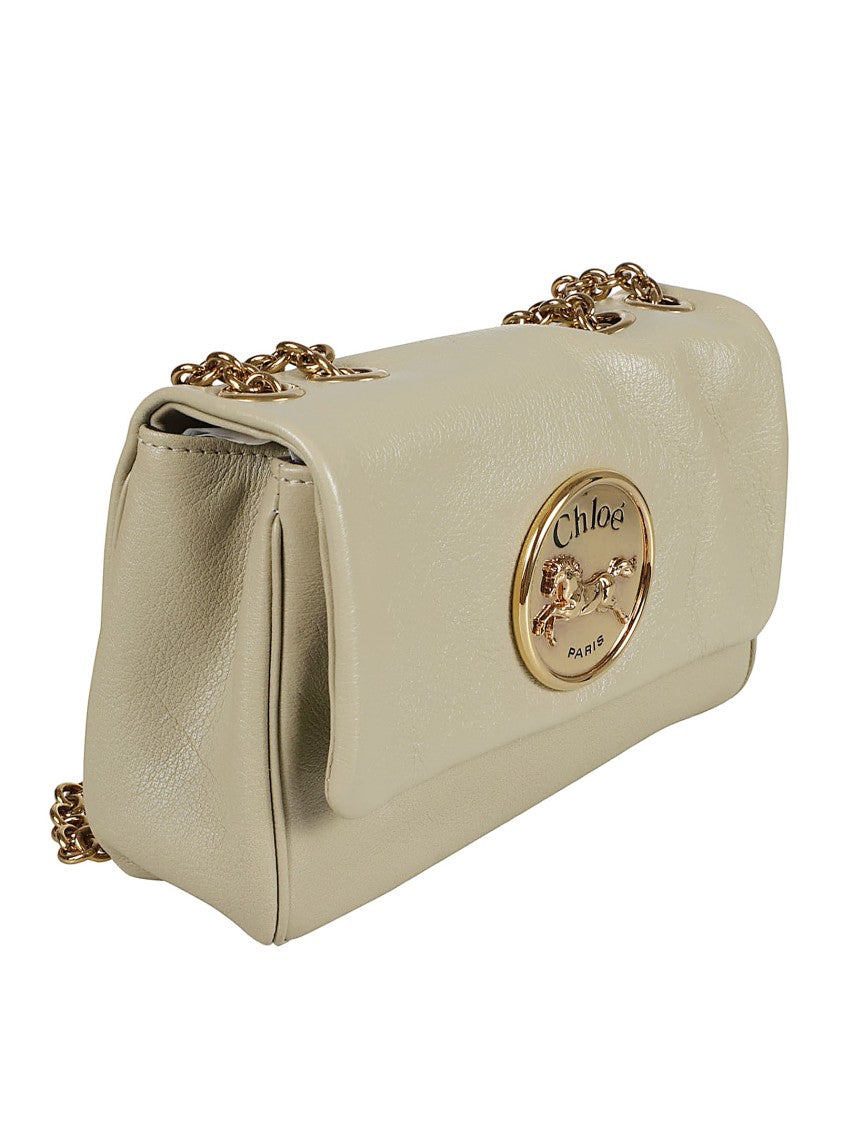 Chloé Structured Shoulder Bag With Chain Detailing