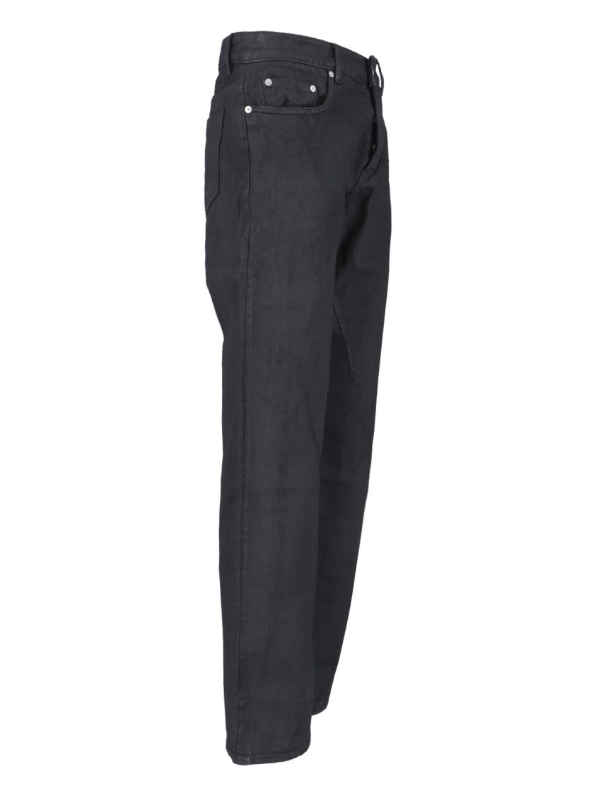 Drkshdw By Rick Owens Straight-Leg Jeans – Black