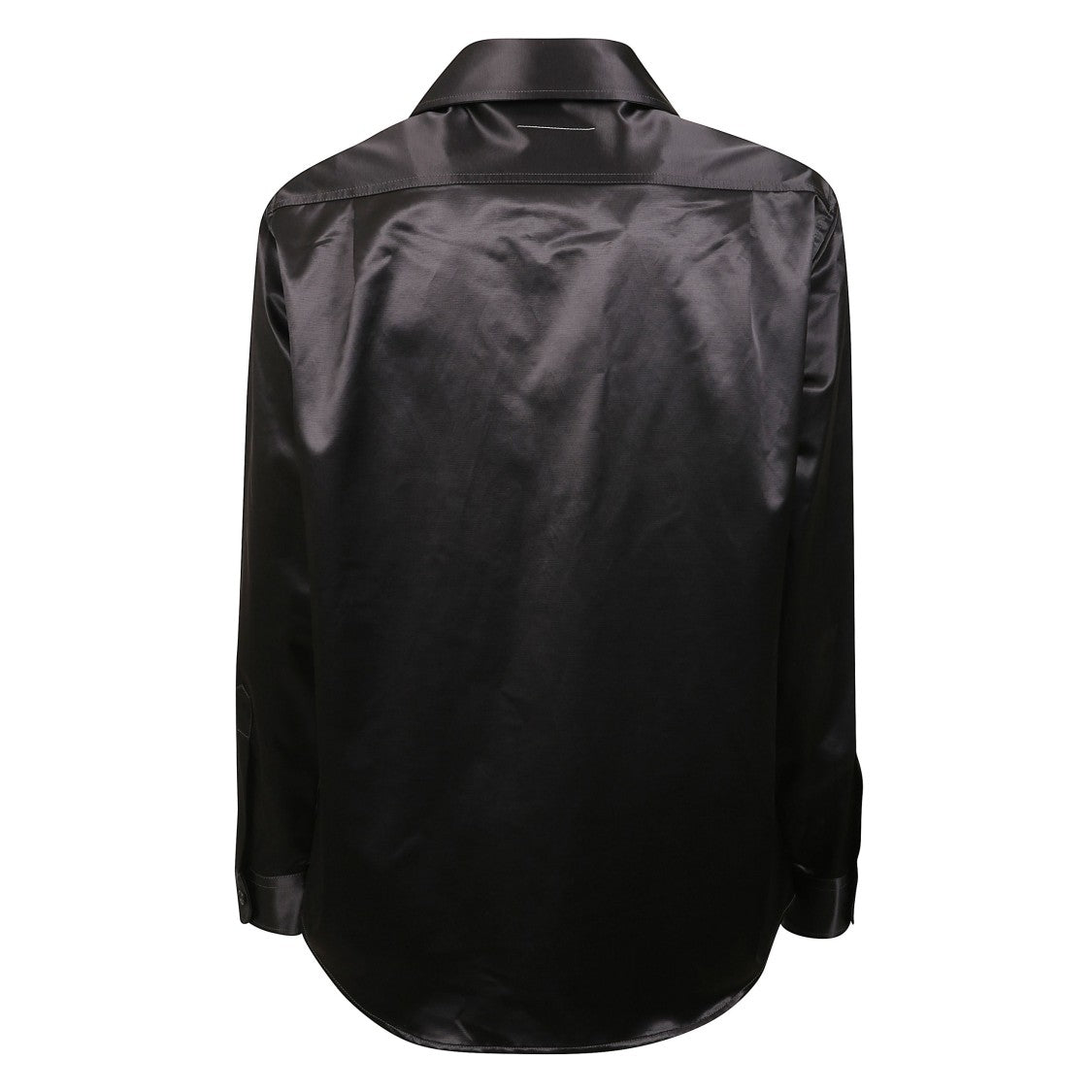 Mm6 By Maison Margiela Glossy Long-Sleeve Shirt