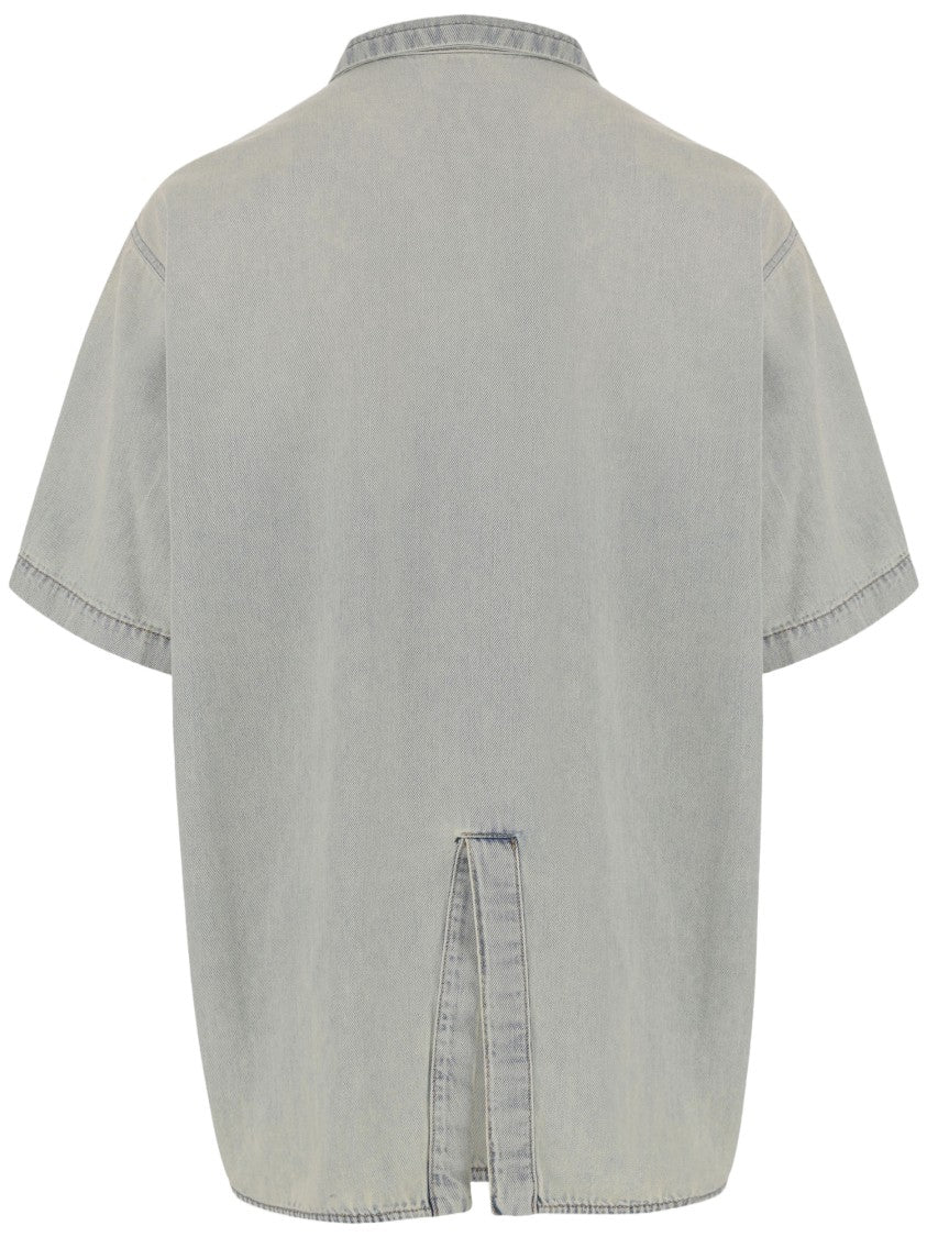 Darkpark Mixed Cotton Denim Shirt