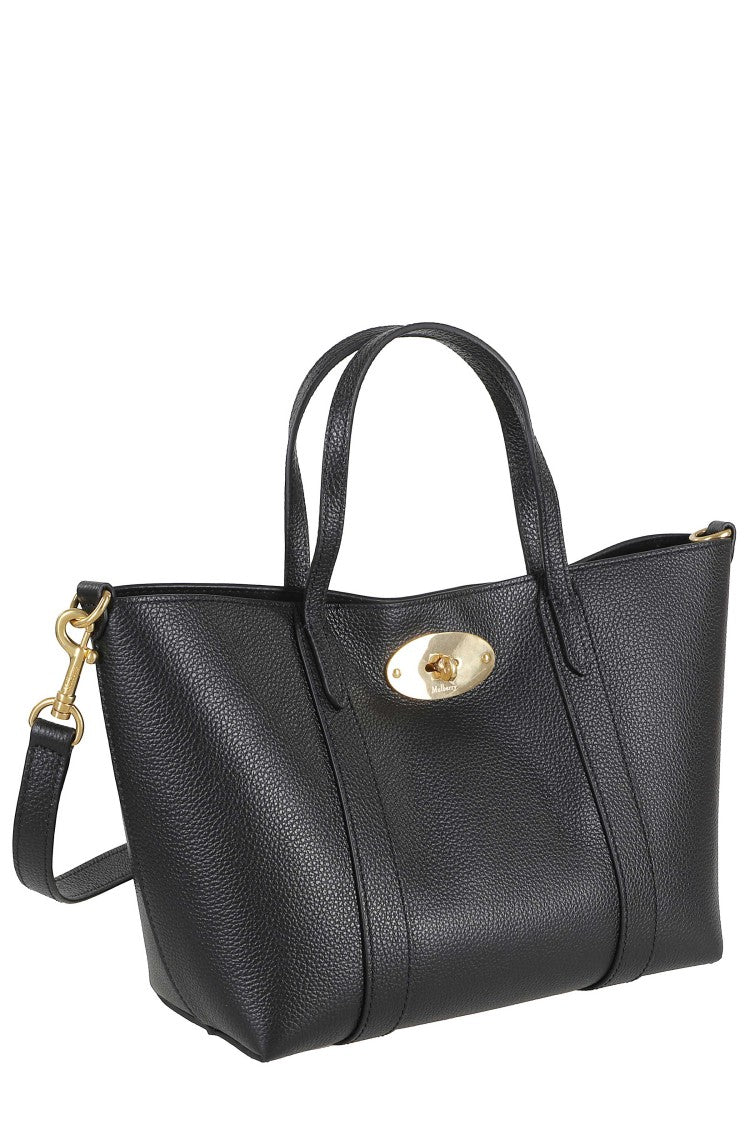 Mulberry Structured Mini Tote Bag In Cashmere Taupe