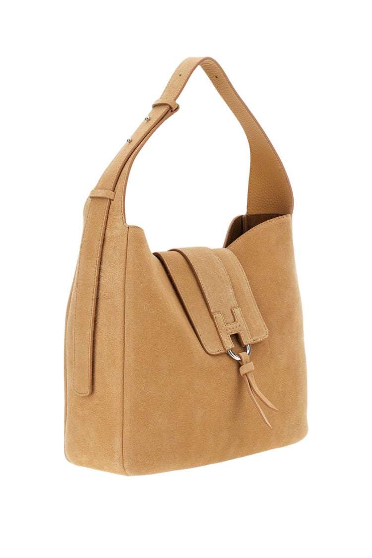 Hogan Beige Hogan H01x Hobo Vertical Bag