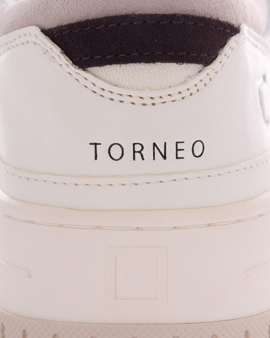 D.A.T.E Torneo Soft Beige Sneakers
