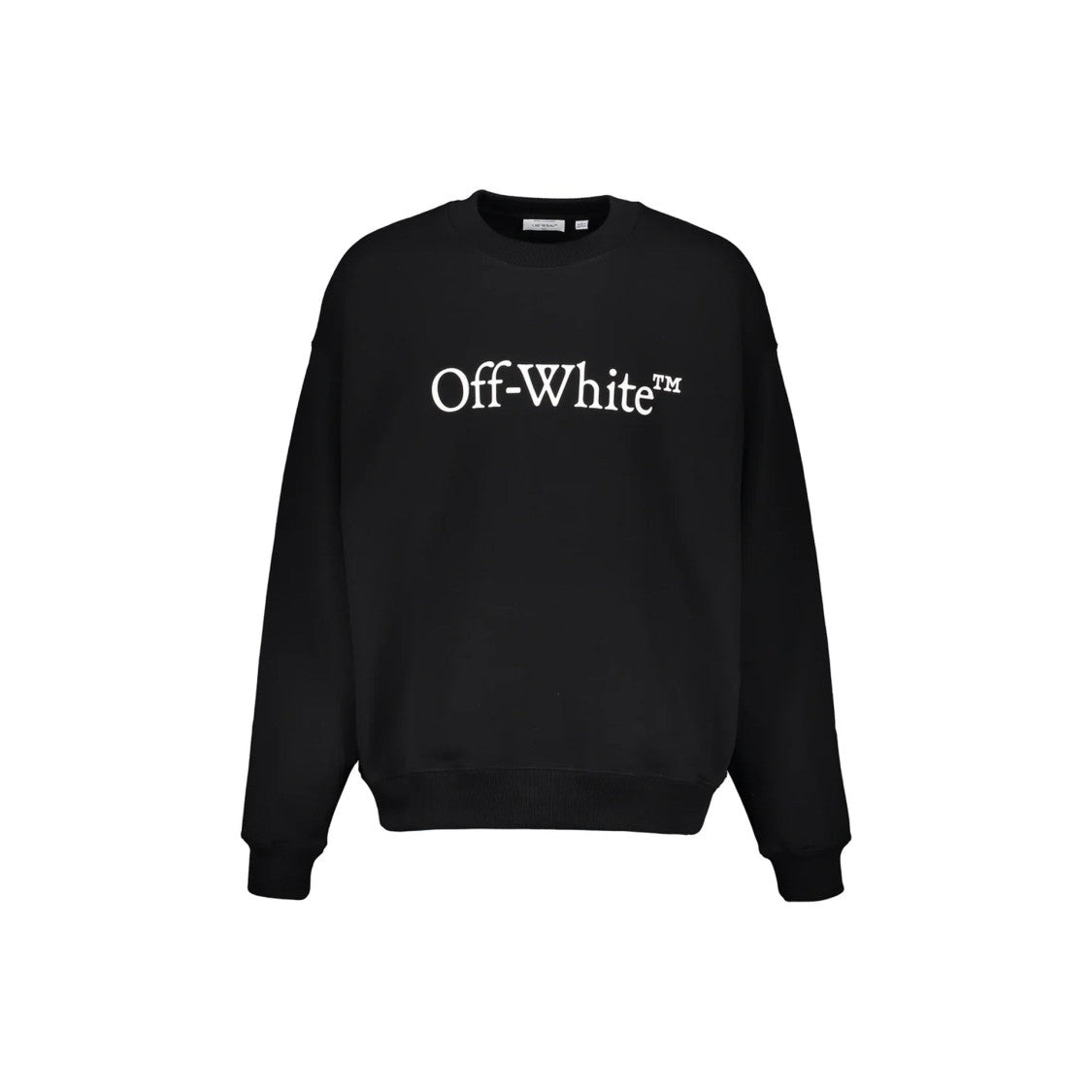 Off-White Relaxed-Fit Logo Sweatshirt With Ribbed Trims
