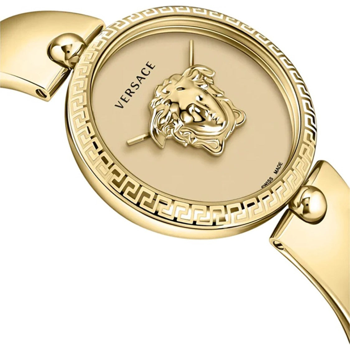 Versace Palazzo Empire Gold-Tone Stainless Steel Watch With Medusa Motif