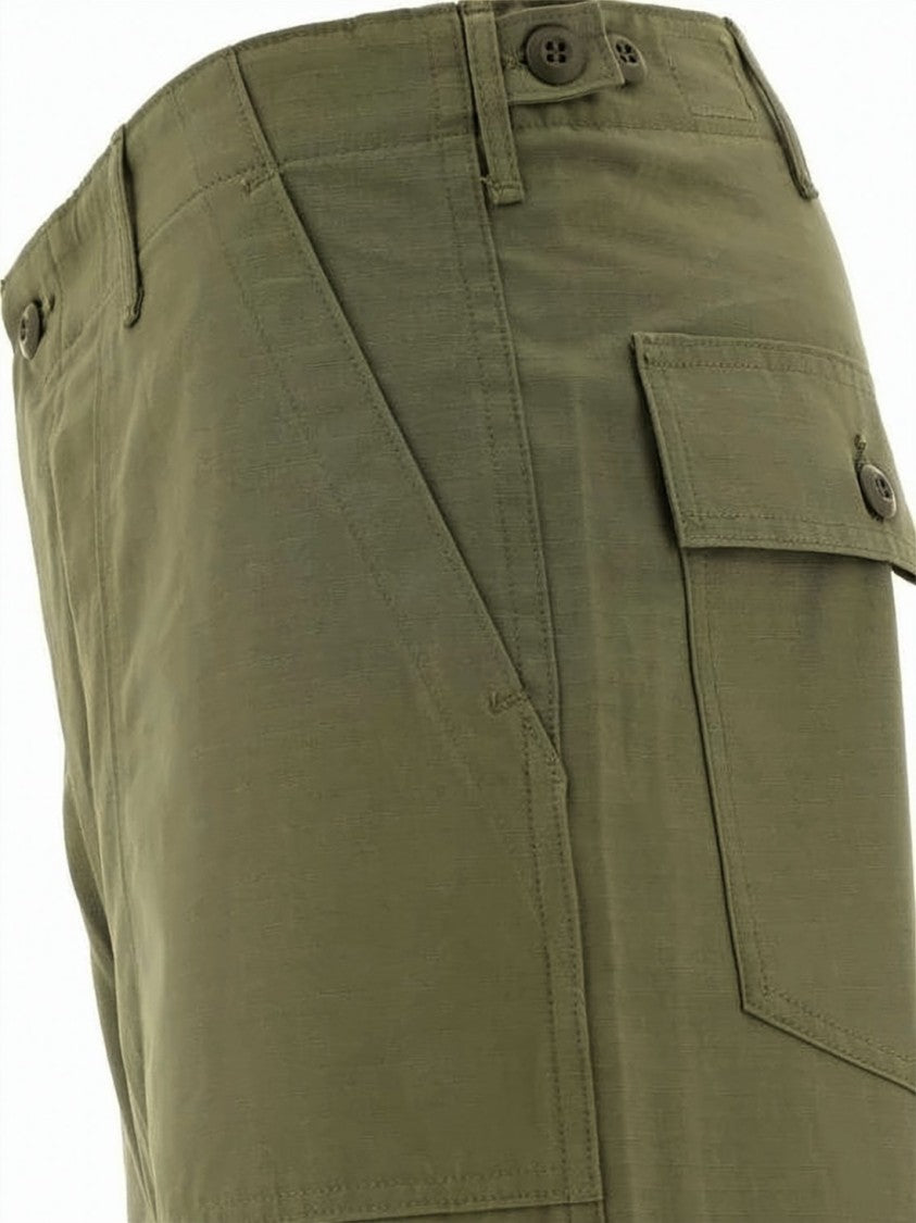 Orslow Utilitarian Straight Pants With Large Pockets