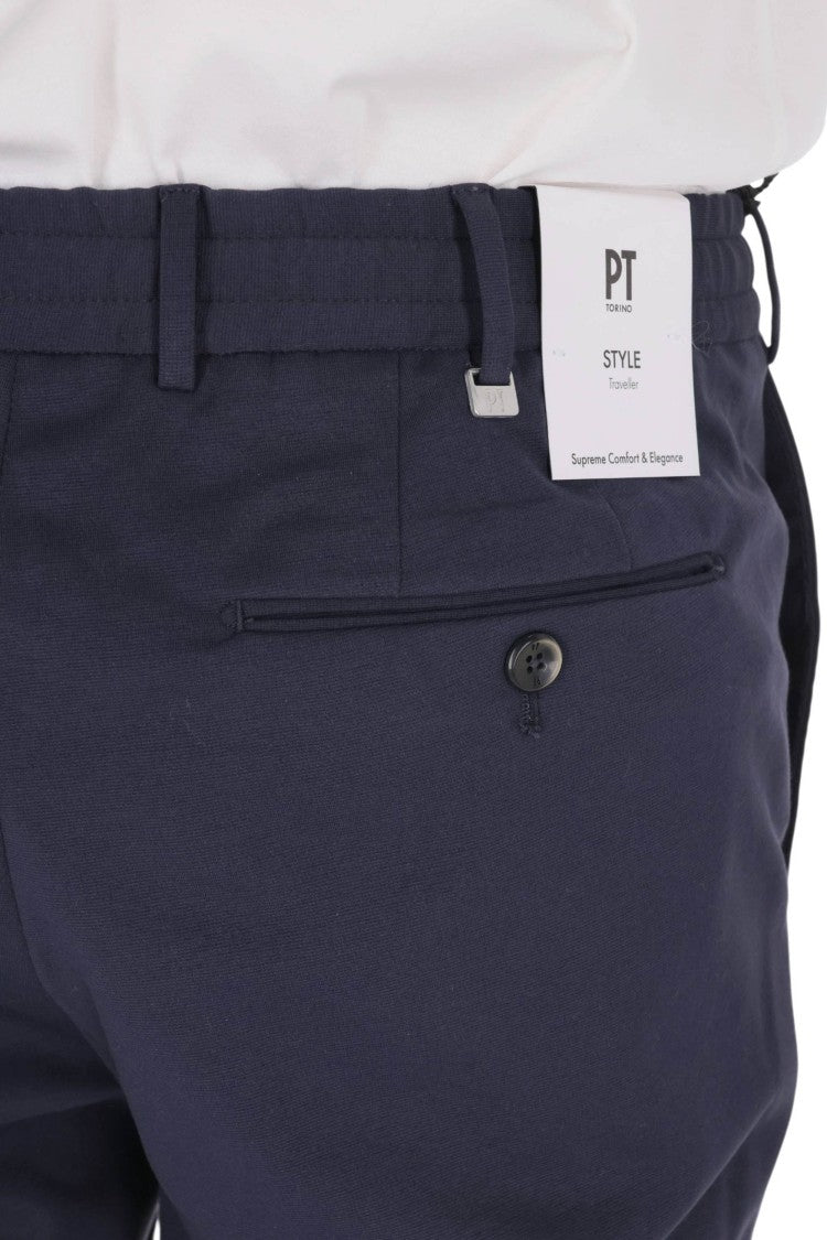 Pt Torino Summer Jersey Slim Fit Pants