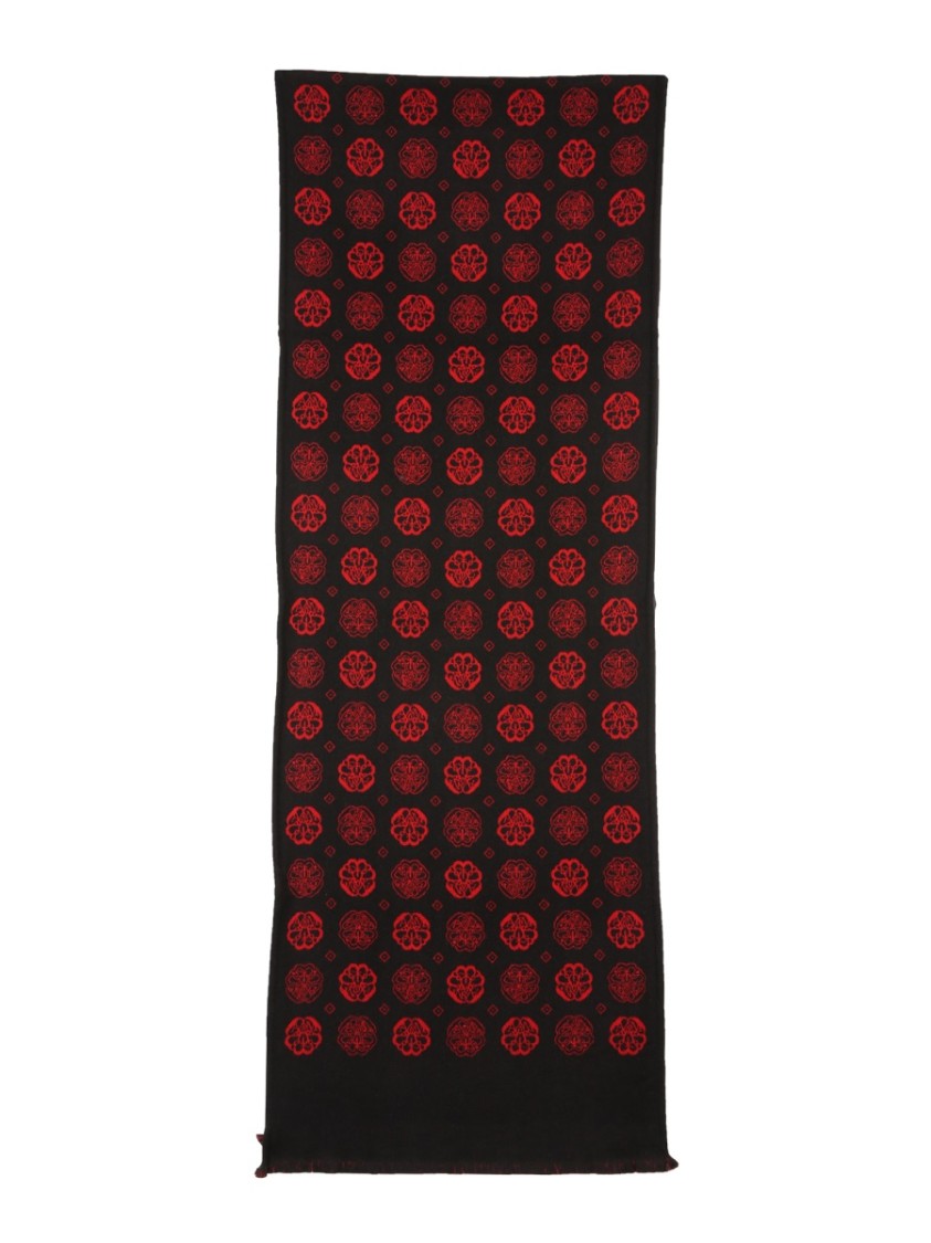 Alexander Mcqueen Rectangular Jacquard Scarf