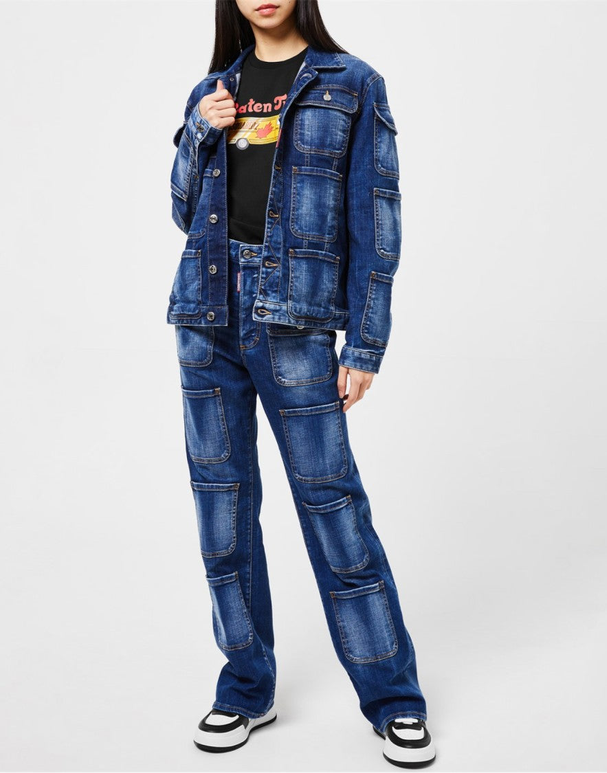 Dsquared2 Tactical Jean Denim Jacket