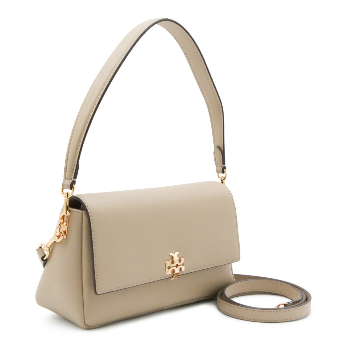 Tory Burch Structured Small Shoulder Bag With Gold-Tone Hardware