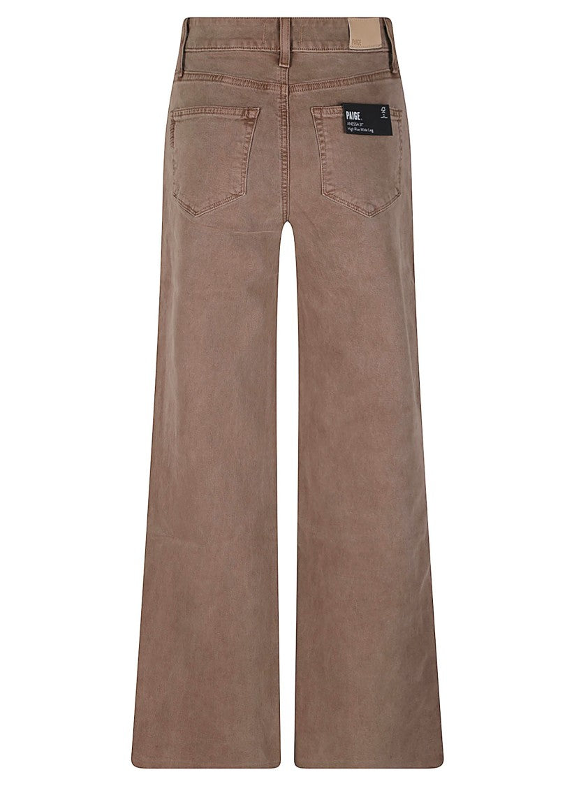 Paige Anessa High-Rise Wide-Leg Jeans