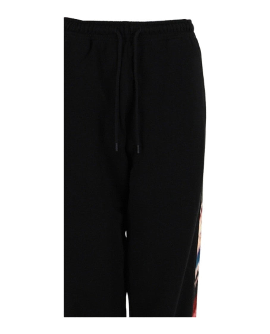 M Missoni High-Rise Chevron Printed Joggers With Drawstring Closure