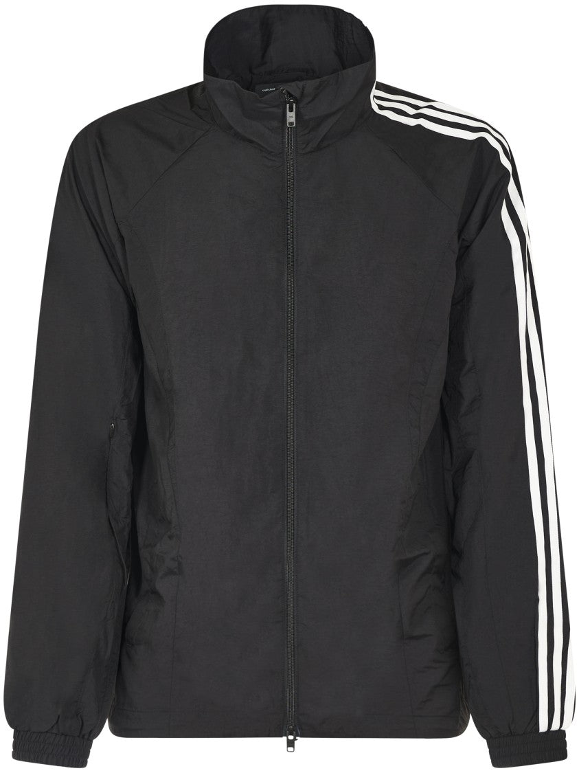 Y-3 Minimalist Black Jacket With High Collar