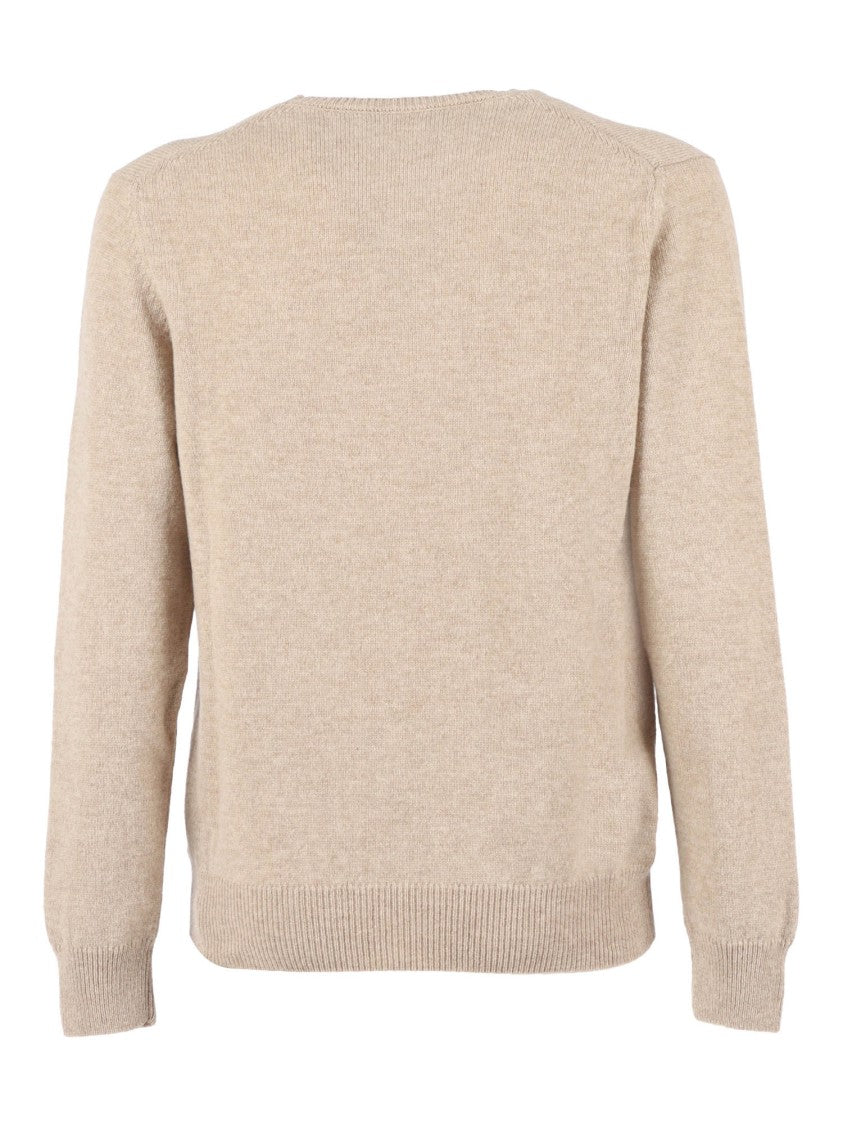 Slowear Zanone Relaxed Fit Crew Neck Sweater In Soft Virgin Wool