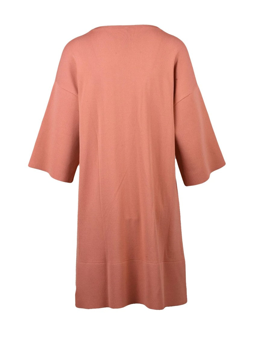 Liviana Conti Long Cardigan - Dusty Rose