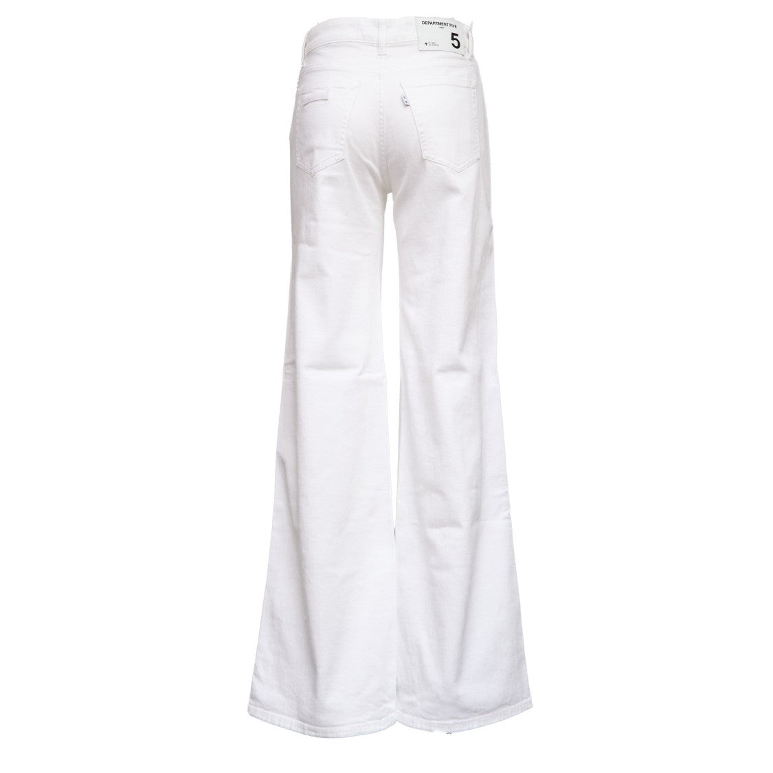 Department 5 High-Waisted Wide-Leg Five-Pocket Design Jeans