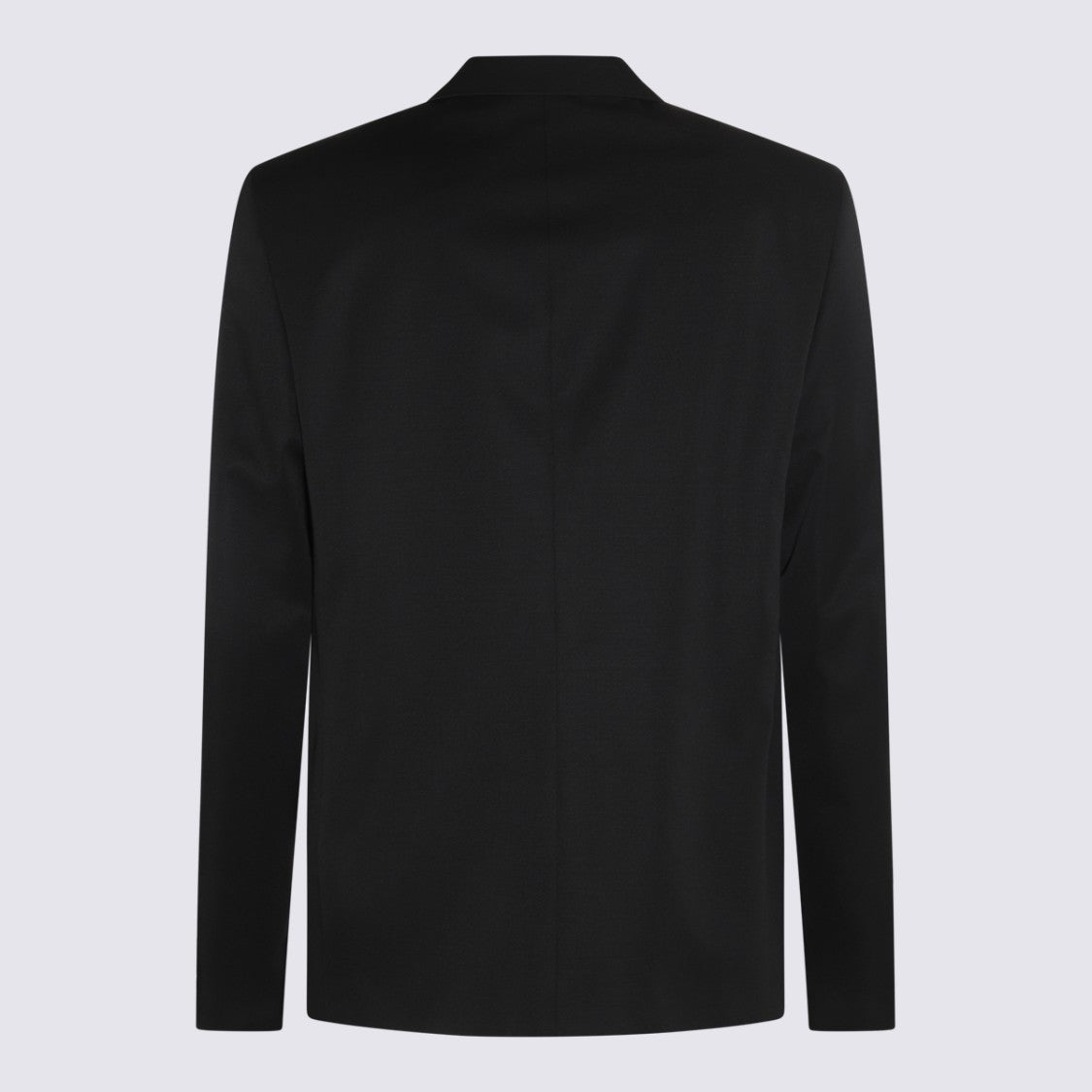 Off-White Tailored Black Jacket With Classic Two-Button Closure