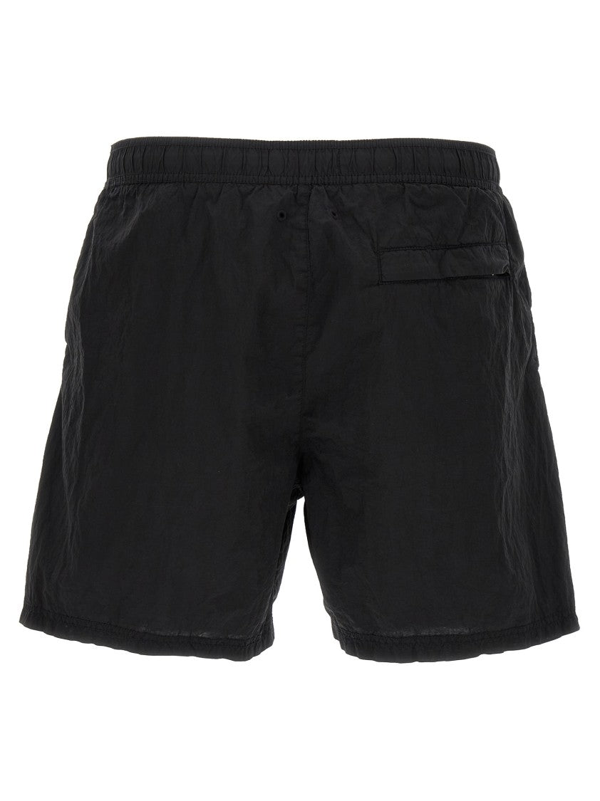 Stone Island Logo Patch Swim Shorts