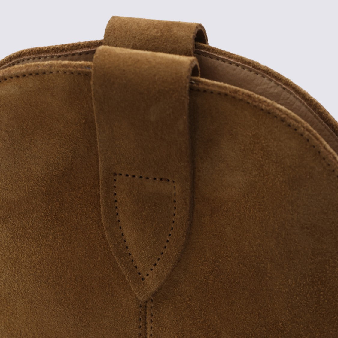 Isabel Marant Mid-Calf Suede Boots With Pointed Toe