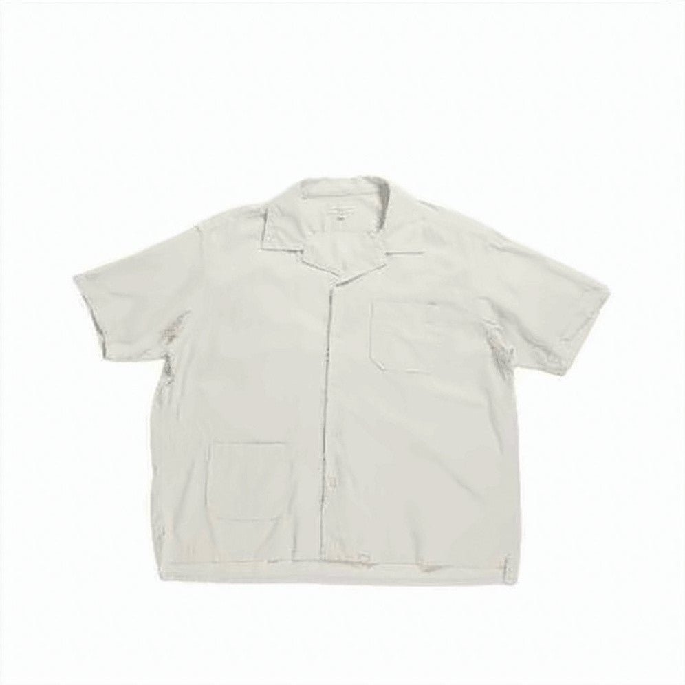 Engineered Garments Short-Sleeved Shirt With Classic Collar And Pockets