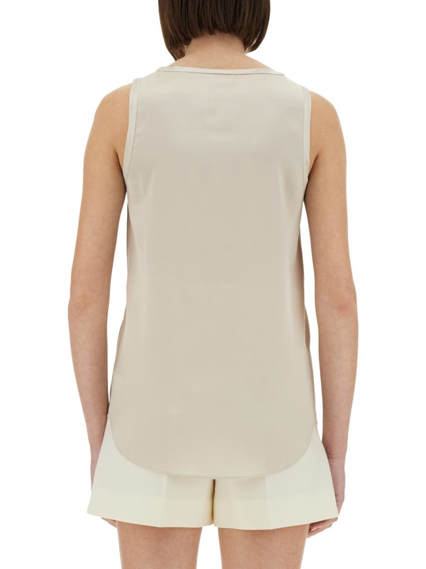 Brunello Cucinelli Satin Tops.