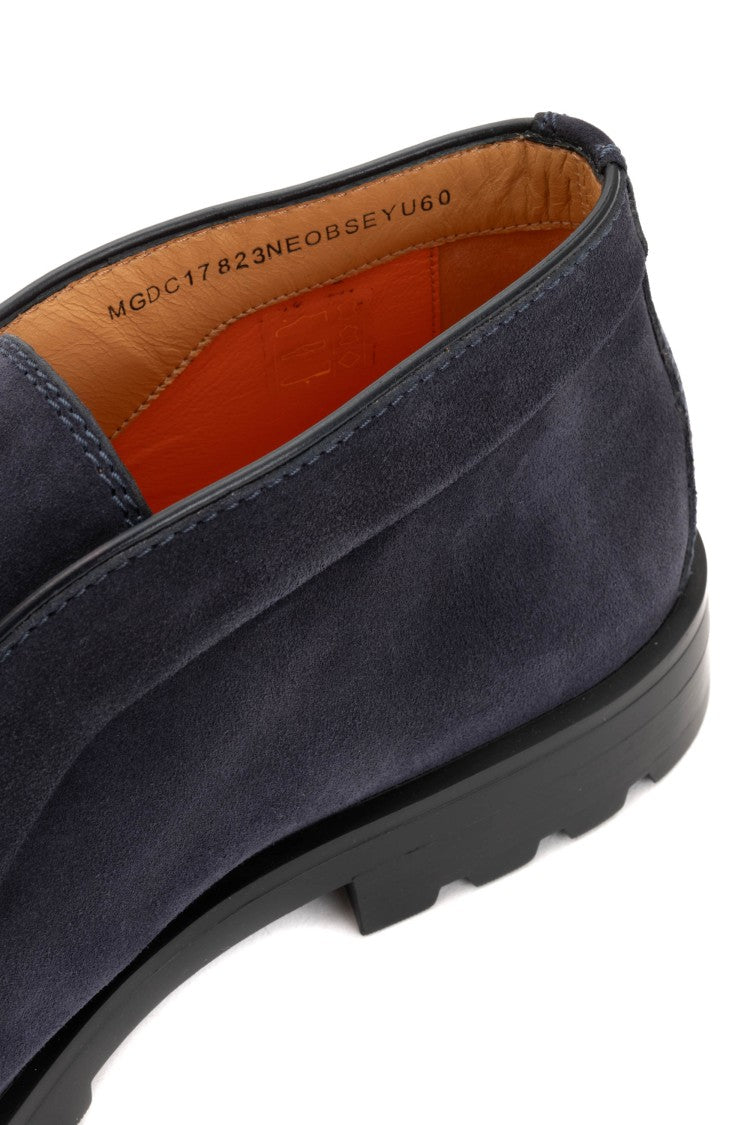 Santoni Rocciatore Suede Desert Boots