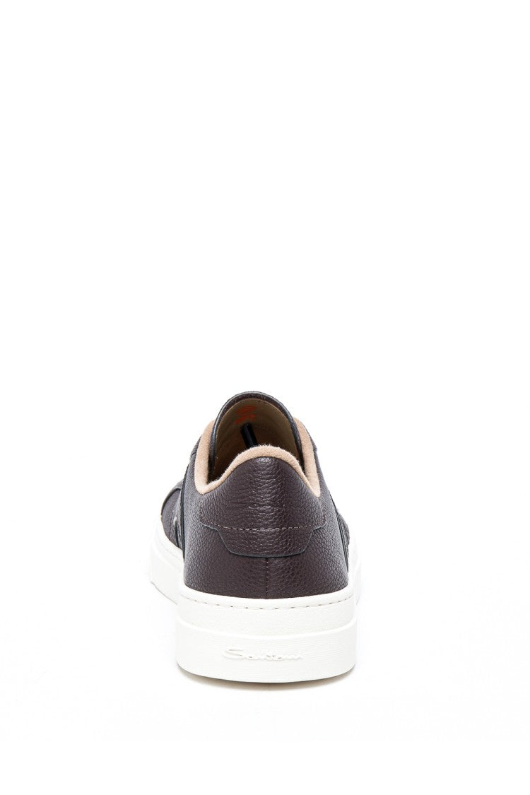 Santoni Gloria Model Leather Sneakers