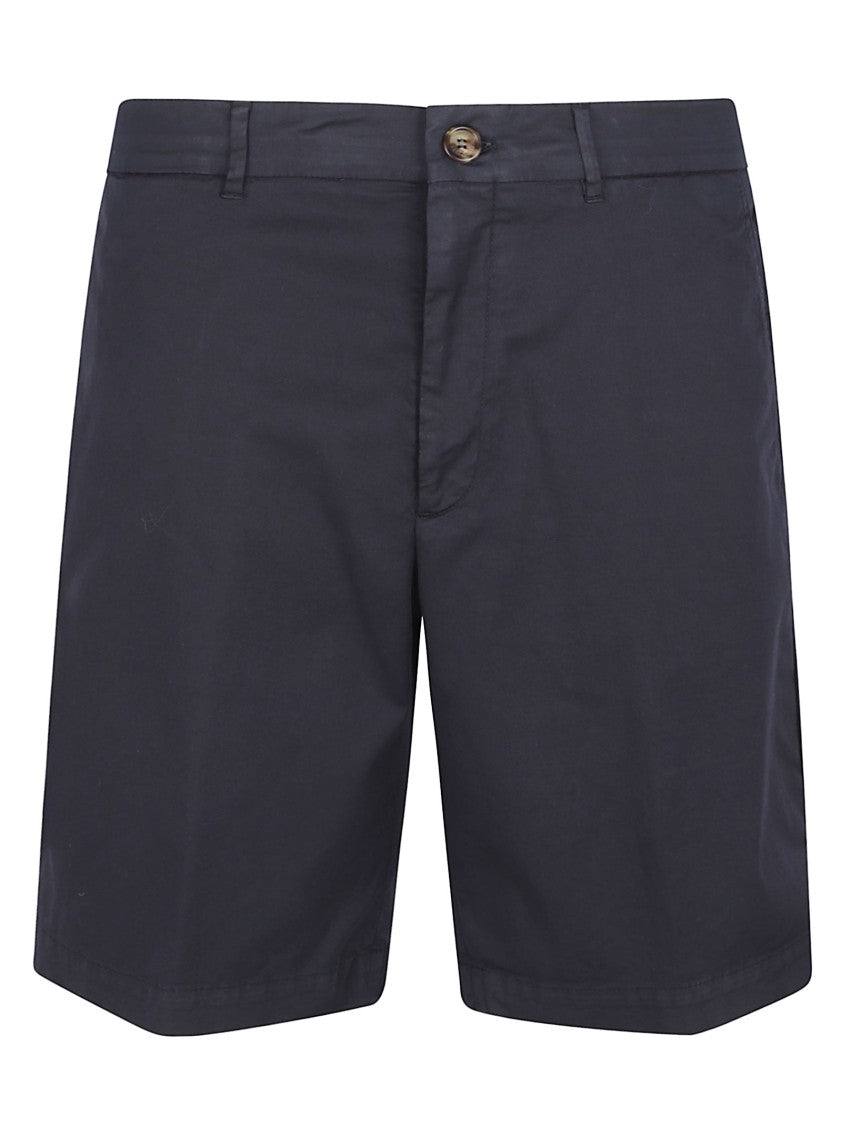 Brunello Cucinelli Tailored Blue Shortsand Comfortable Stretch