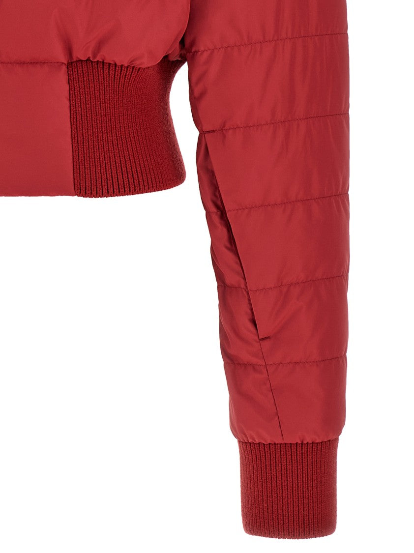 Rick Owens Moncler + 'Cropped' Down Jacket