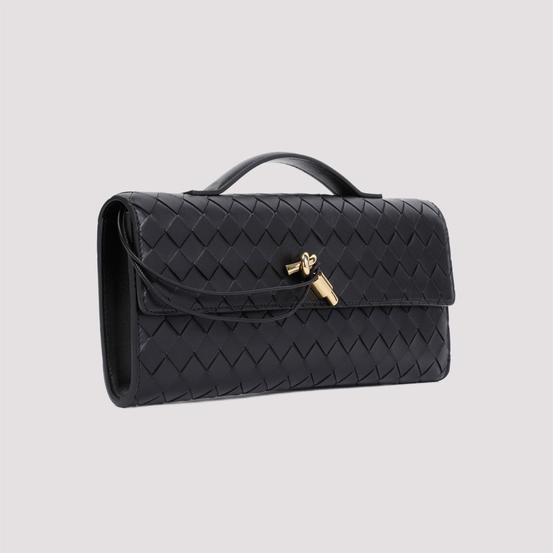 Bottega Veneta Intreccio Leather Clutch
