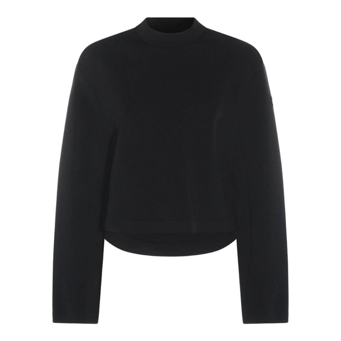 Moncler Genius X Edward Enninful Minimalist High-Neck Sweater With Cropped Silhouette