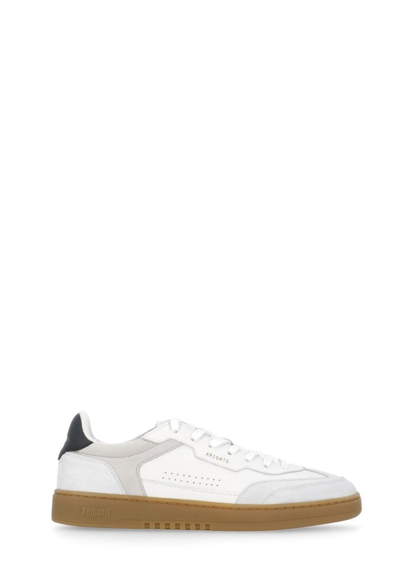 Axel Arigato White Dice T-Toe Leather Sneakers