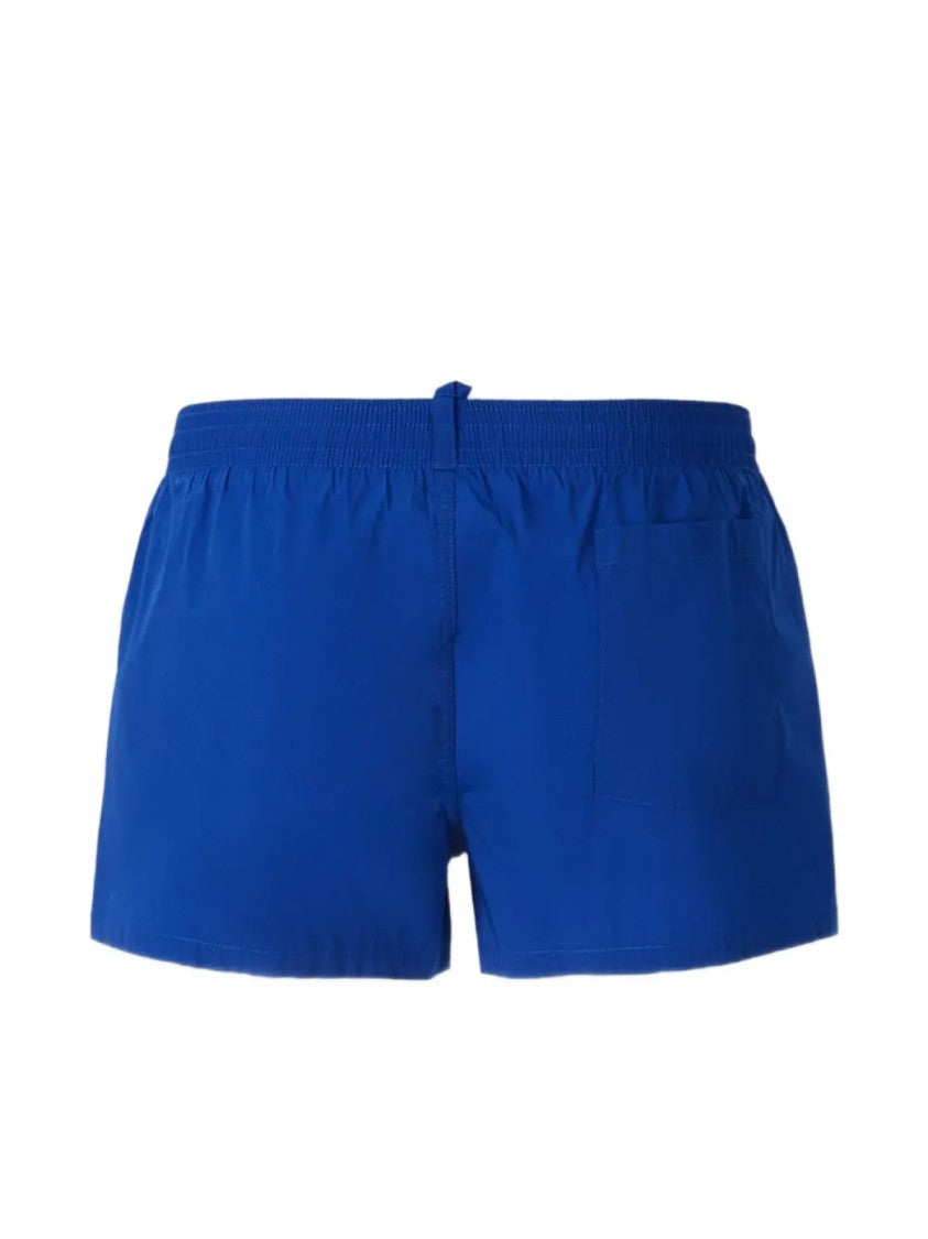 Dsquared2 Logo Boxer Midi Swim Shorts