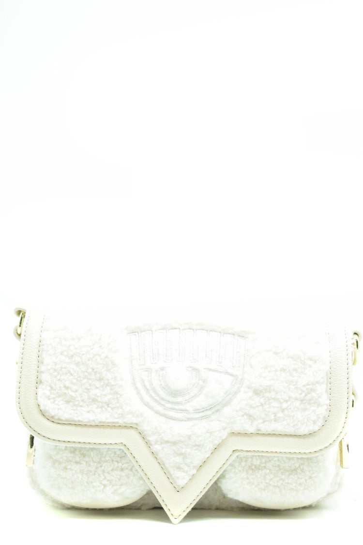 Chiara Ferragni White Shoulder Bag
