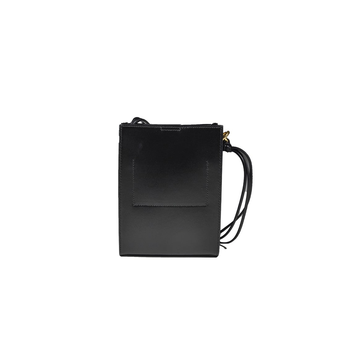Jil Sander Rigid Rectangular Crossbody Bag In Brushed Bovine Leather
