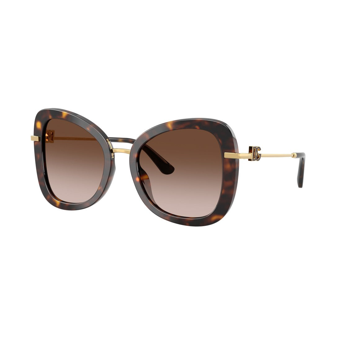 Dolce & Gabbana 0Dg4535 Oversized Square Sunglasses With Tortoiseshell Acetate Frame